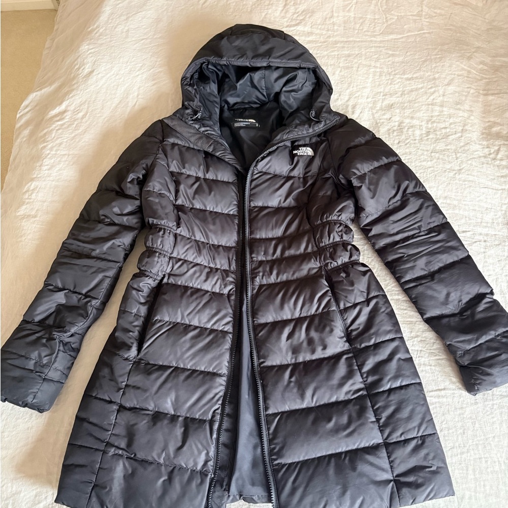 The North Face Women's Charcoal Puffer Jacket